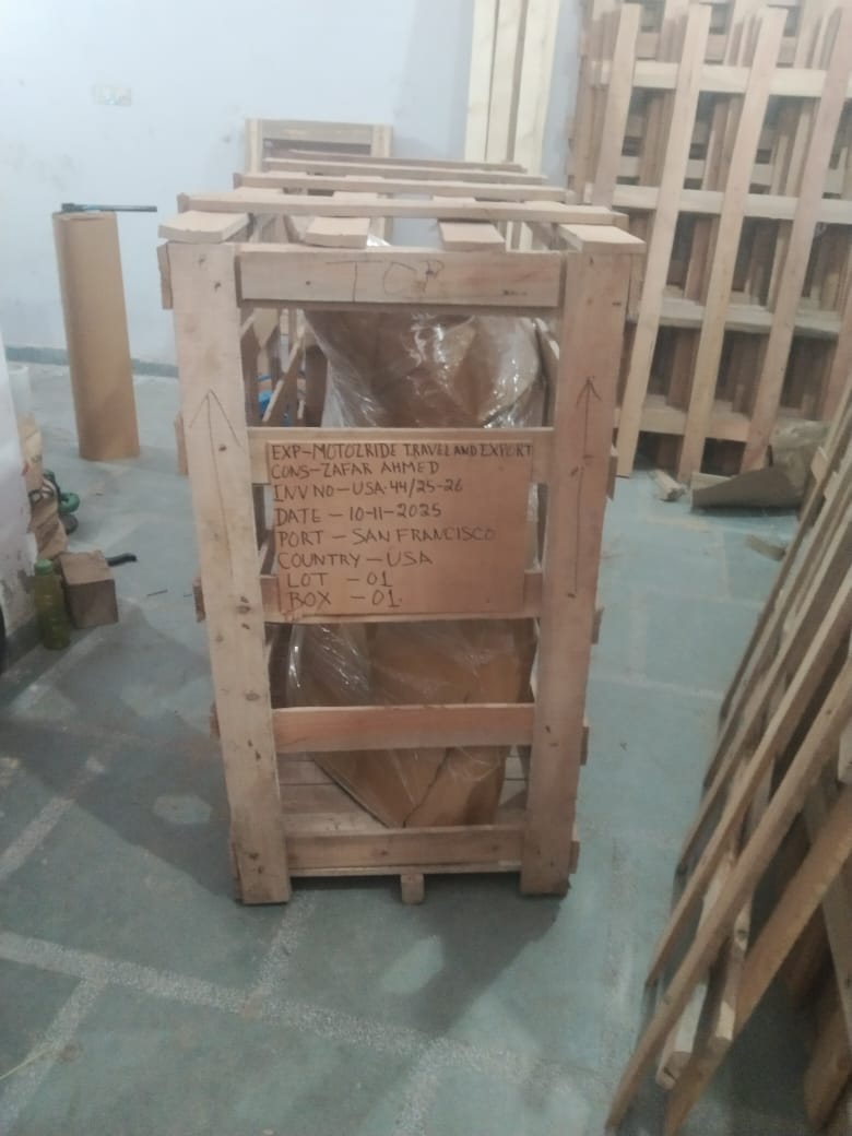 Motorcycle Container Shipping From Delhi, India