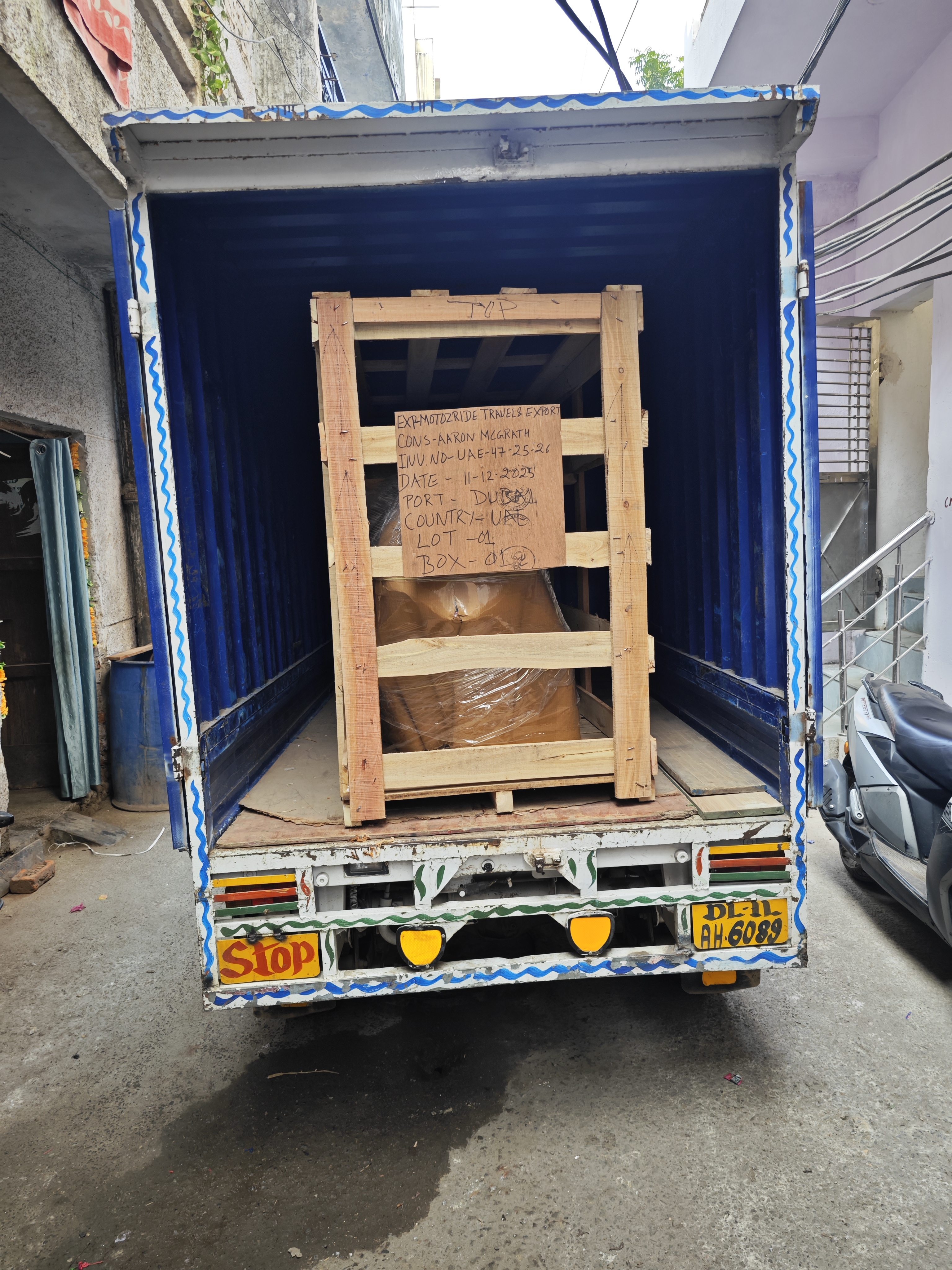 International Motorcycle Export from India