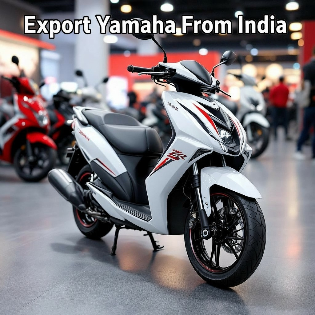 Export Yamaha Scooter And Motorcycle From India