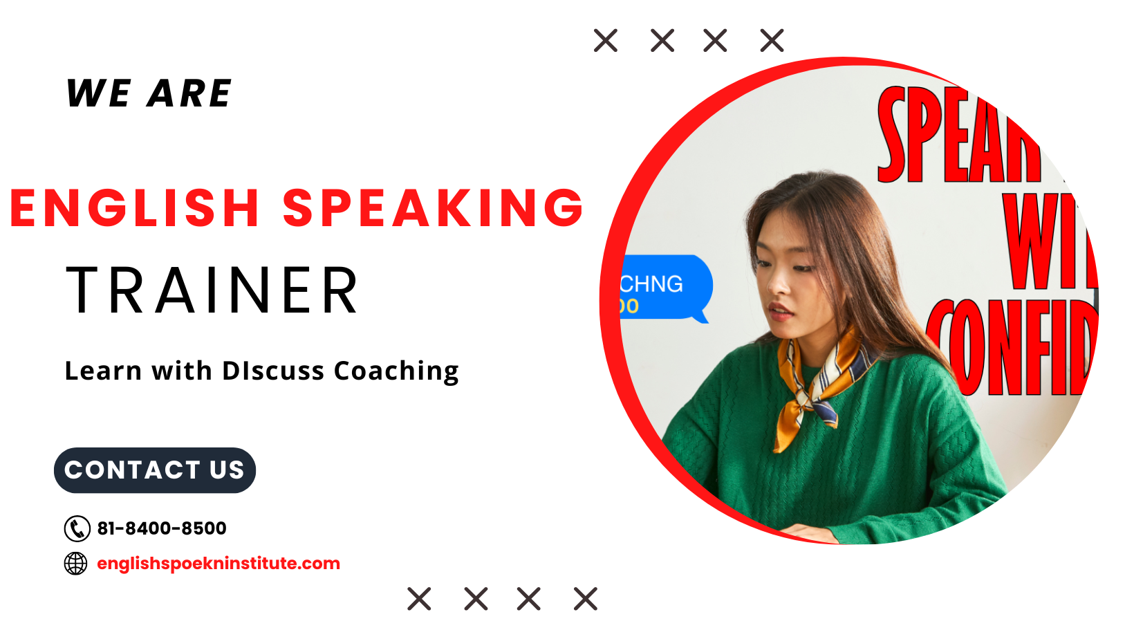 English speaking Classes In Gurugram | 8184008500 | Discuss Coaching