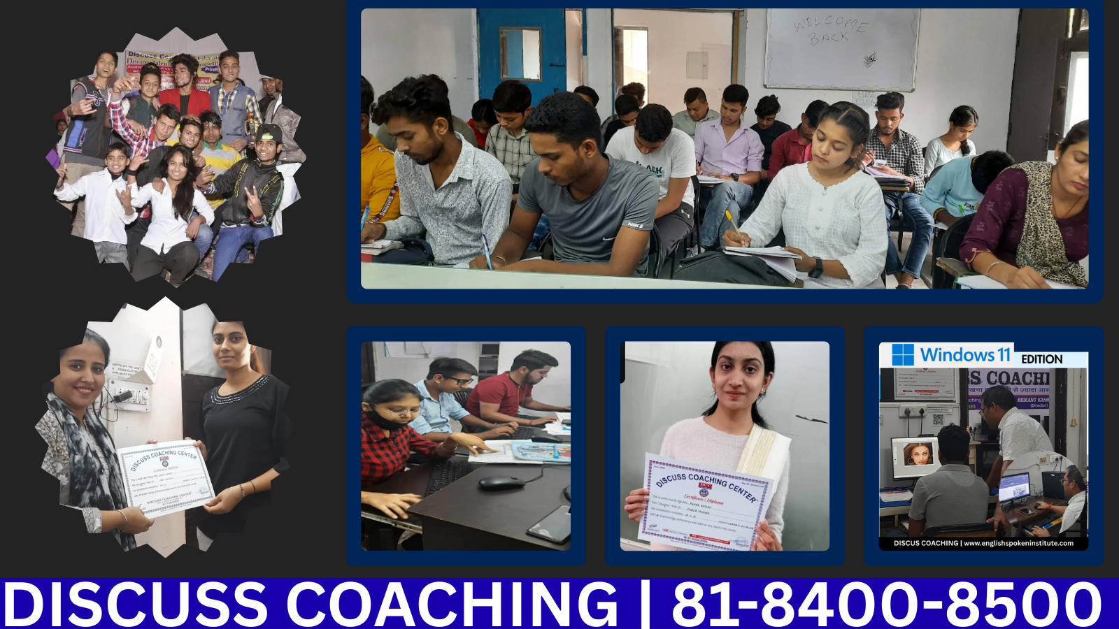 Best Computer Training Institute In Gurugaon | 81-8400-8500 | Discuss Coaching
