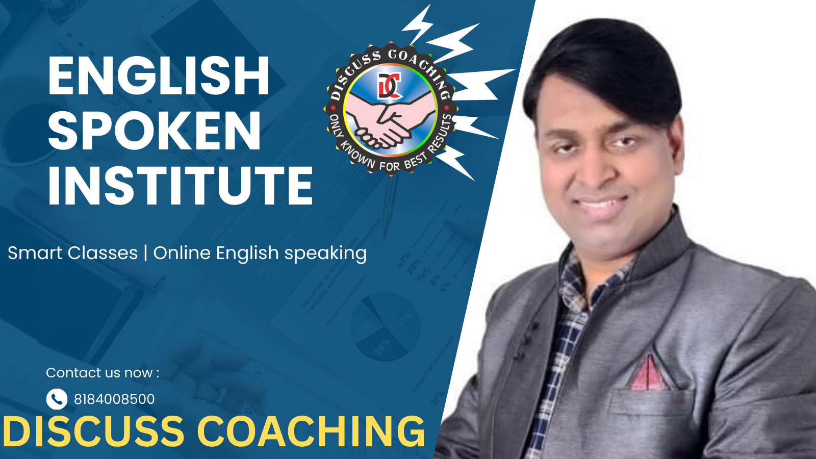 Best English Speaking Classes In Gurugram | 81-8400-8500 |Discuss Coaching