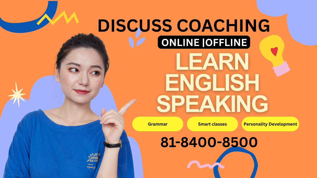 English Spoken Institute In Gurgaon | 8184008500 | Discuss Coaching