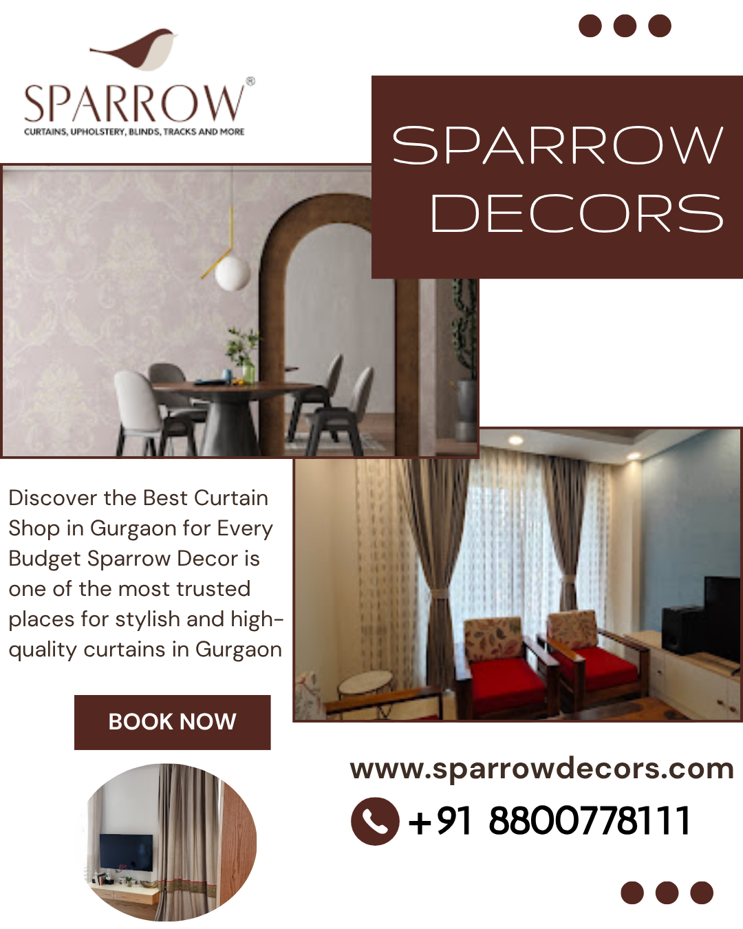 window blinds Gurgaon Sparrow Decors