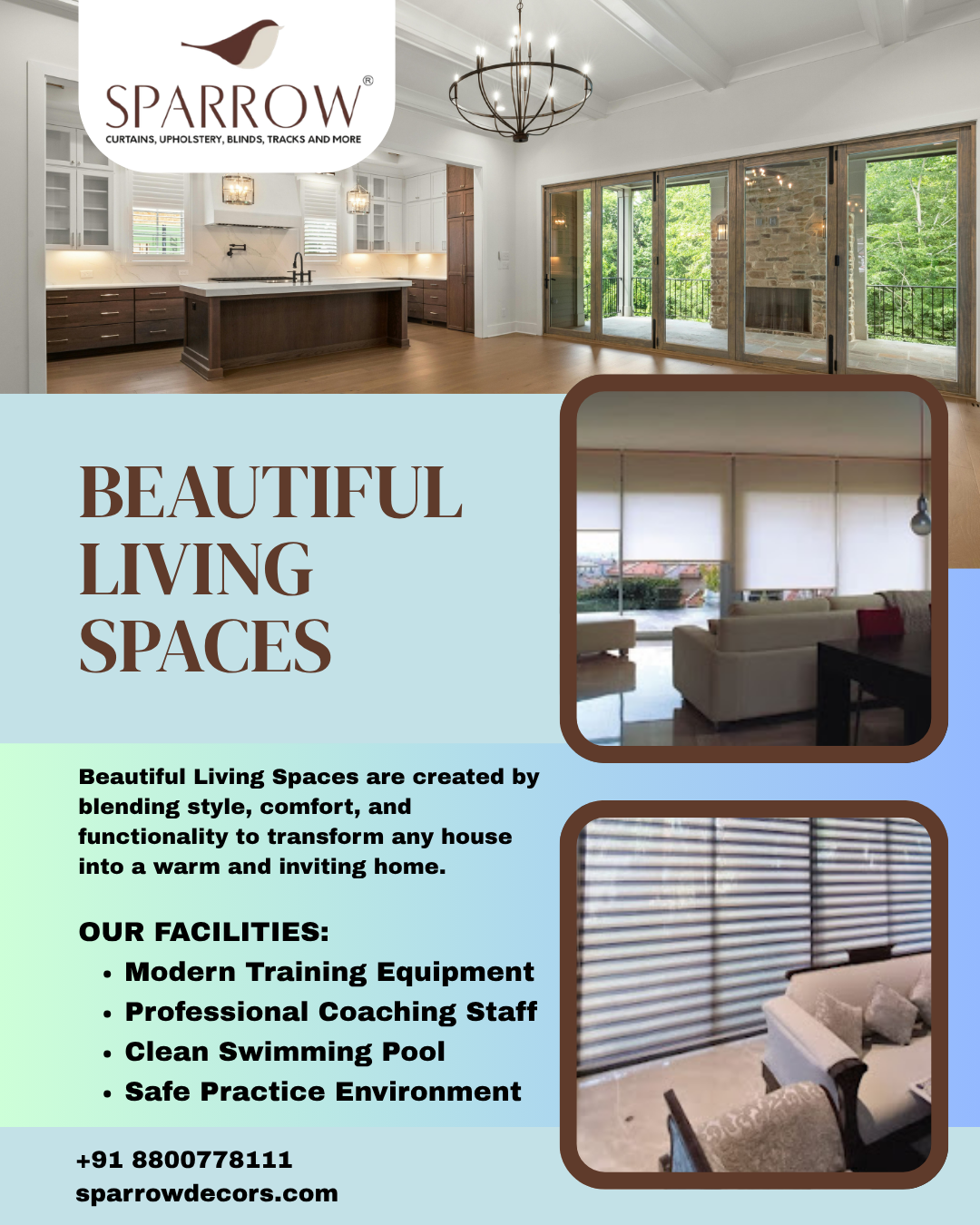 Sparrow Decors Beautiful Living Spaces