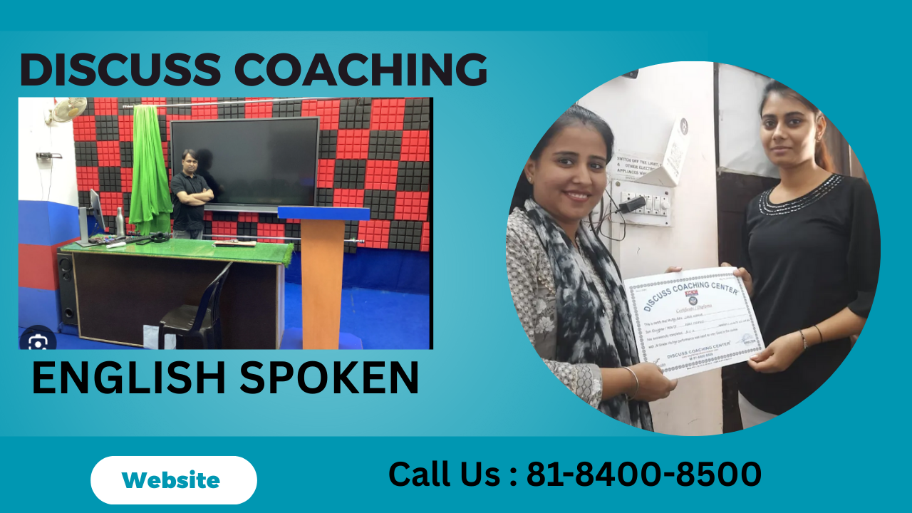 Best English Speaking institute in gurugram | Discuss Coaching | 81-8400-8500