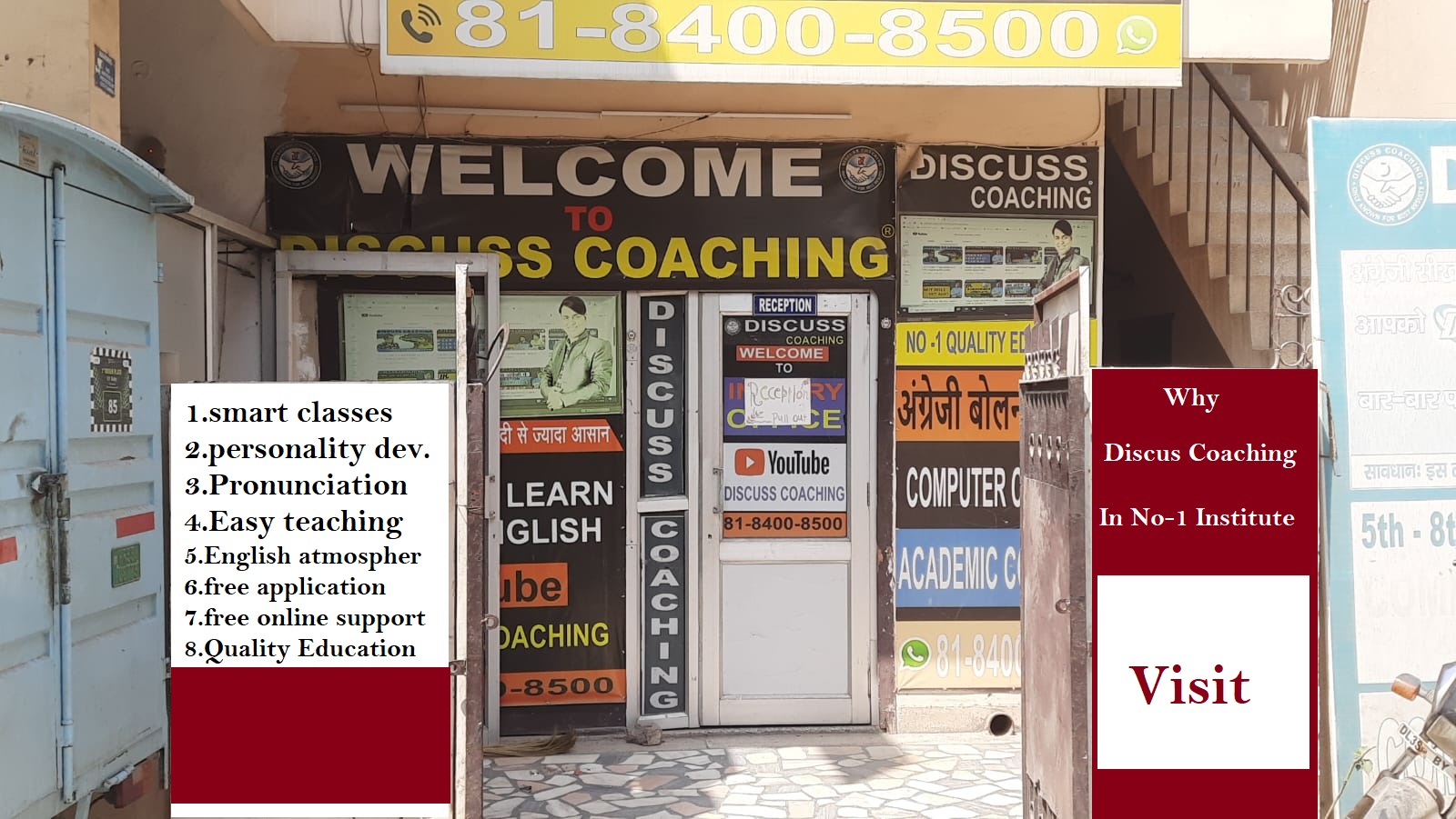 English speaking institute in gurugram | 81-8400-8500 | Disuss Coachng
