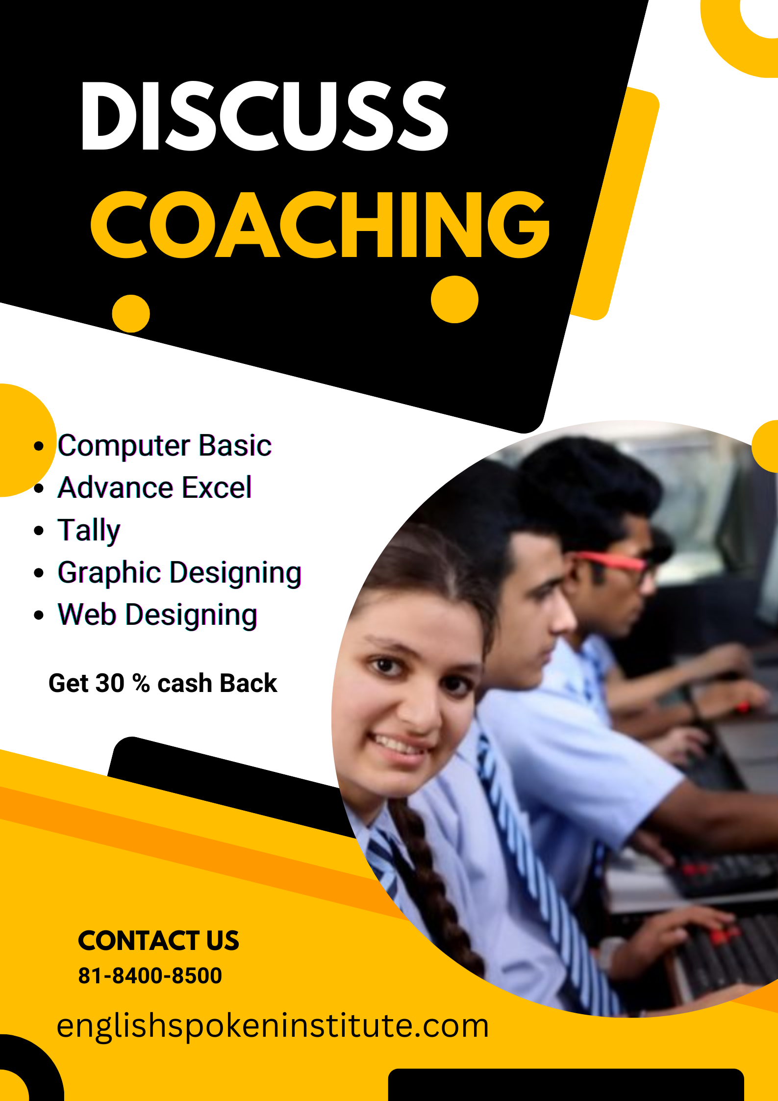 Best Computer Classes in gurgaon | 81-8400-8500 |Discuss Coaching