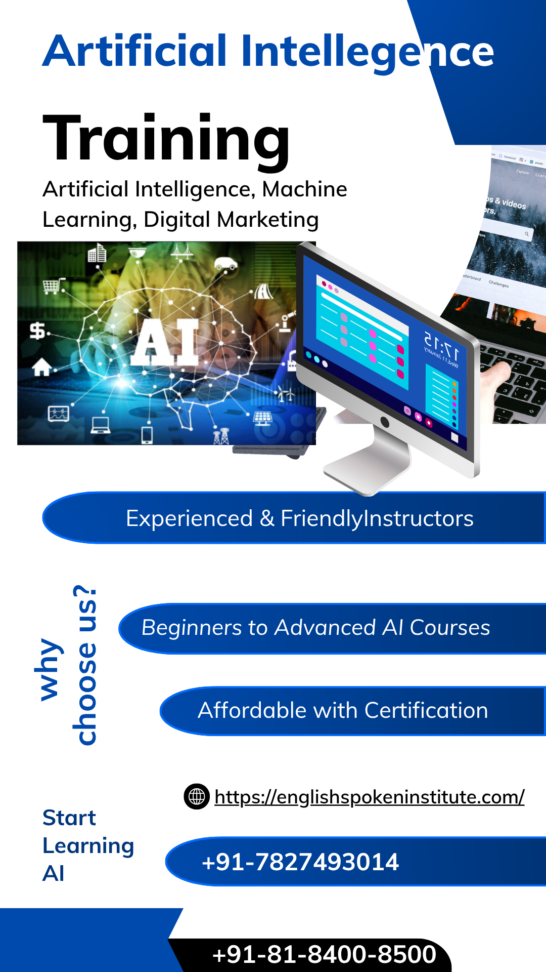 Best Computer Training Institute in Gurugram | Discus Coaching | 81-8400-8500