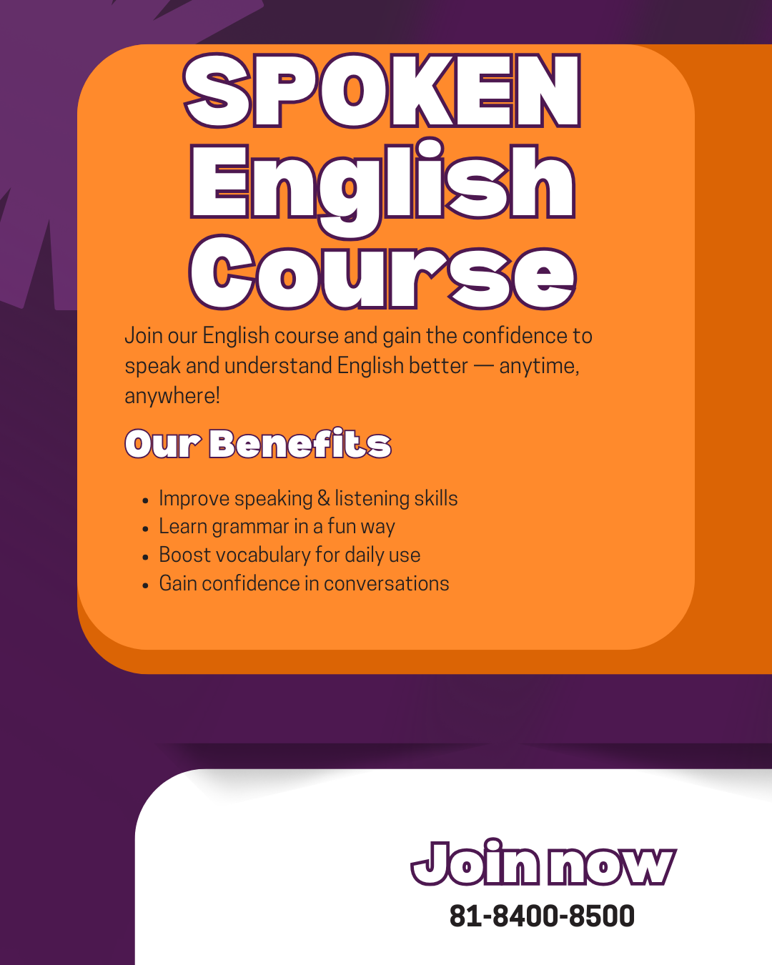 Best English Speaking Institute In Gurgaon | 8184008500 |Discuss Coaching