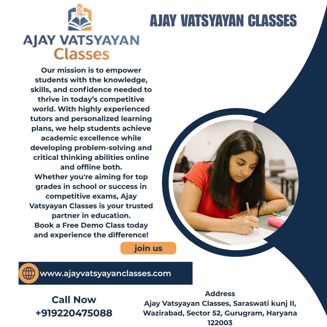 Ajay Vatsyayan Classes gurgaon