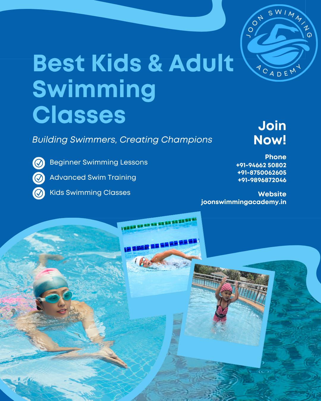 Best Swimming Classes in Delhi