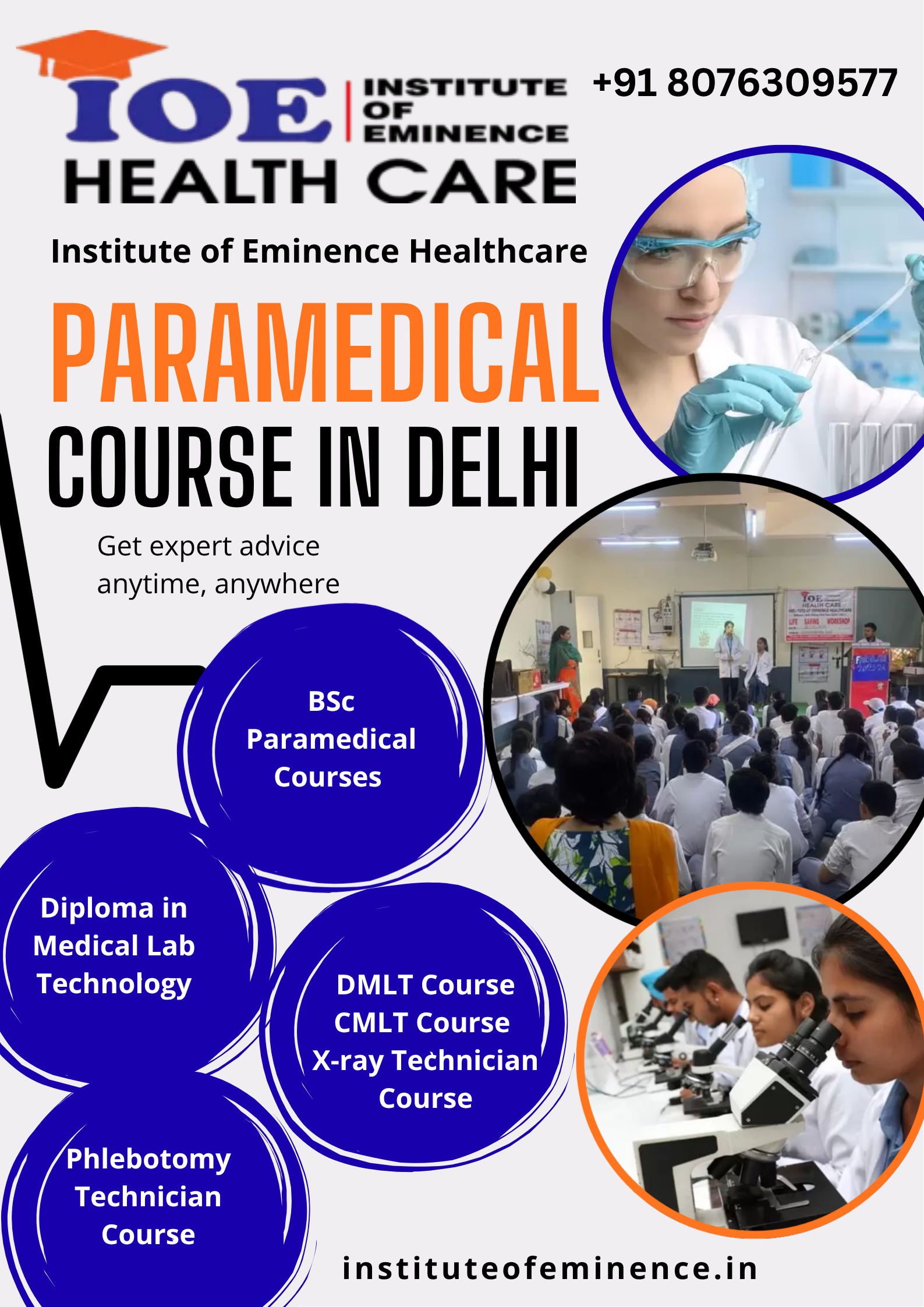 Best Paramedical Institute in South Delhi